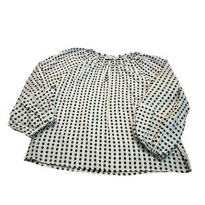 3/$15 BOO GEMES polka dot blouse